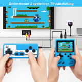 Portable retro game console, console with 400 games
