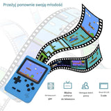 Portable retro gaming console, console with 400 games