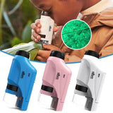 Portable Microscope, Educational Scientific Toy 60x–120x