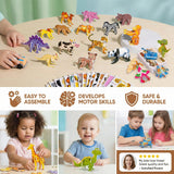 3D Cartoon Puzzle, Construction Toy for Kids
