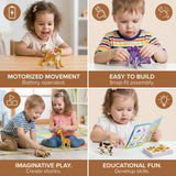 3D Cartoon Puzzle, Construction Toy for Kids
