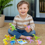 3D Cartoon Puzzle, Construction Toy for Kids