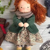 Handmade Waldorf Doll with Accessories – Soft Cotton Doll