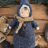 Handmade Waldorf Doll with Accessories – Soft Cotton Doll