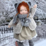 Handmade Waldorf Doll with Accessories – Soft Cotton Doll