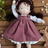 Handmade Waldorf Doll with Accessories – Soft Cotton Doll