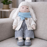 Handmade Cotton Waldorf Doll – Soft Doll for Play