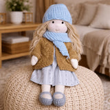Handmade Cotton Waldorf Doll – Soft Doll for Play