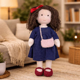 Handmade Cotton Waldorf Doll – Soft Doll for Play