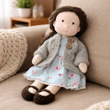 Handmade Cotton Waldorf Doll – Soft Doll for Play