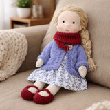 Handmade Cotton Waldorf Doll – Soft Doll for Play