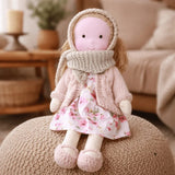 Handmade Cotton Waldorf Doll – Soft Doll for Play