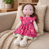 Handmade Cotton Waldorf Doll – Soft Doll for Play