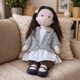 Handmade Cotton Waldorf Doll – Soft Doll for Play
