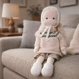 Handmade Cotton Waldorf Doll – Soft Doll for Play