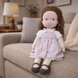 Handmade Cotton Waldorf Doll – Soft Doll for Play