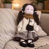 Handmade Cotton Waldorf Doll – Soft Doll for Play