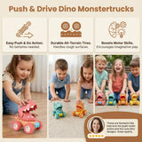 Dinosaur Monster Truck, Friction Powered