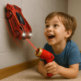 RC Car for Climbing Walls, Remote-Controlled Vehicle with Laser