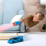 RC Car for Climbing Walls, Remote-Controlled Vehicle with Laser