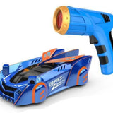 RC Car for Climbing Walls, Remote-Controlled Vehicle with Laser