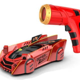 RC Car for Climbing Walls, Remote-Controlled Vehicle with Laser