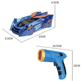 RC Car for Climbing Walls, Remote-Controlled Vehicle with Laser