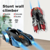 RC Stunt Car, Vehicle That Drives on Walls and Ceilings
