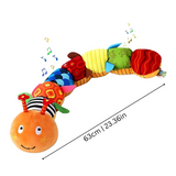 Musical Sensory Caterpillar – Plush Toy for Babies
