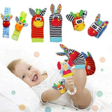 Sensory Plush Socks and Bracelet – Baby Set