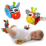 Sensory Plush Socks and Bracelet – Baby Set