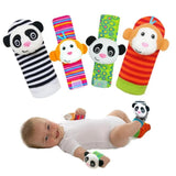 Sensory Plush Socks and Bracelet – Baby Set