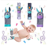 Sensory Plush Socks and Bracelet – Baby Set