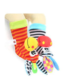 Sensory Plush Socks and Bracelet – Baby Set