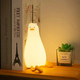 Silicone Night Light, Rechargeable Soft Light Lamp