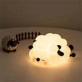 Silicone Night Light, Rechargeable Soft Light Lamp