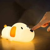 Silicone Night Light, Rechargeable Soft Light Lamp