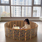 Foldable Playpen – Safe Play at Home and in the Garden for Children
