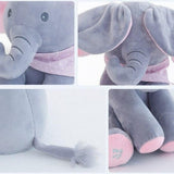 Musical Elephant, Hide-and-Seek Plush Toy