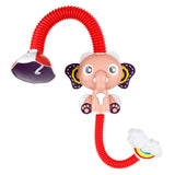 Bath Elephant, shower head with water