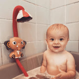 Bath Elephant, showerhead with water