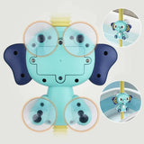 Bath Elephant, shower head with water