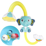 Bath Elephant, shower head with water