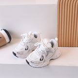 Children's sneakers, low top, with Velcro and laces, sizes 21.5-29