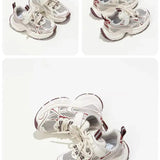 Lace-up Sneakers, Unisex Slip-On Shoes