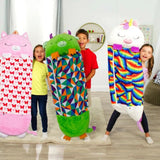 2-in-1 Plush Sleeping Bag with Plush Toy – Sleeping Bag for Kids