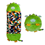 2-in-1 Plush Sleeping Bag with Plush Toy – Sleeping Bag for Children