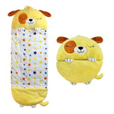 2-in-1 Plush Sleeping Bag with Plush Toy – Sleeping Bag for Kids