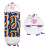 2-in-1 Plush Sleeping Bag with Plush Toy – Sleeping Bag for Children