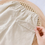 Casual Pants for Boys, Elastic Waist